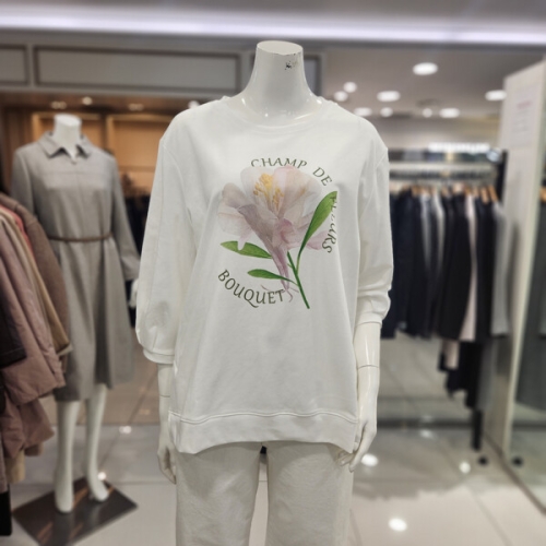 요하넥스 부케프린팅 티셔츠 Z6B5T100-1-WH_BP_BP 39562_Z6B5T1001WH_BP_이미지