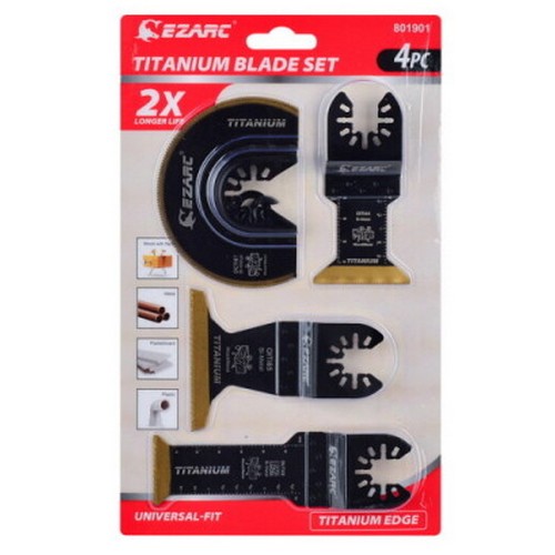 이작툴스 TIN 범용 멀티커터날 세트 801901 (4pcs)