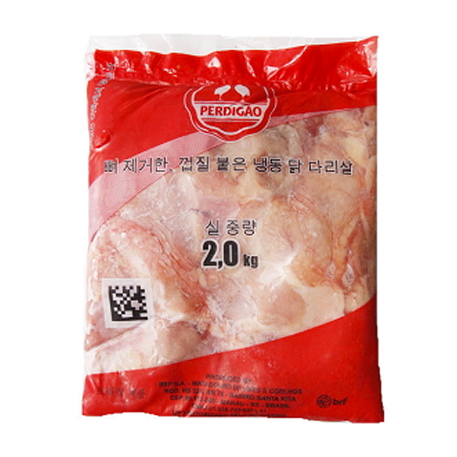 페르디가오 뼈없는 닭다리살 냉동 2kg (1개)_이미지