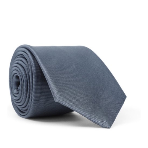 아르마니 조르지오아르마니 블루 솔리드 컬러 실크 타이 GM000800TE16559