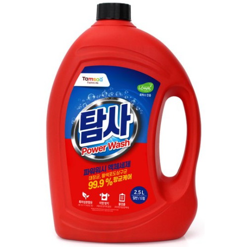 탐사 파워워시 액체세제 2.5L이미지입니다. 누르면 해당 게시물로 새창이동합니다.