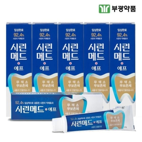 시린메드 에프 민감성 잇몸 치약 125g (6개)_이미지