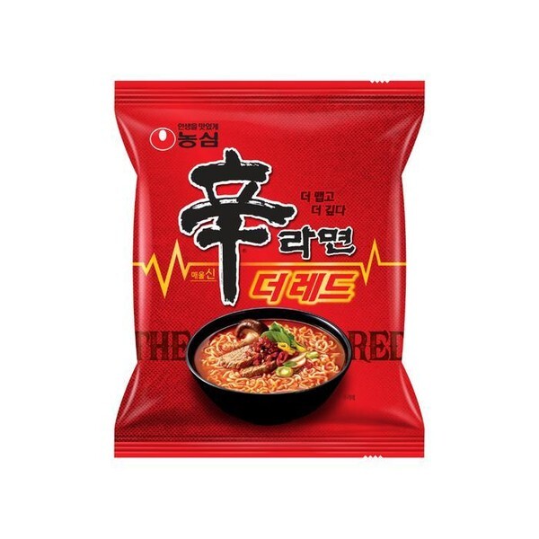 농심 신라면 더 레드 125g (4개)