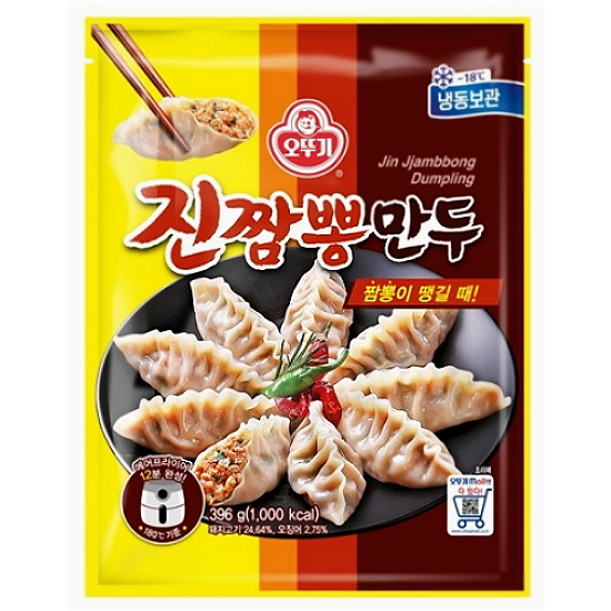 진짬뽕 만두 396g