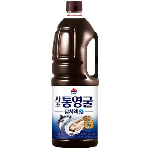 사조 통영굴 참치액 2.1kg (5개)_이미지
