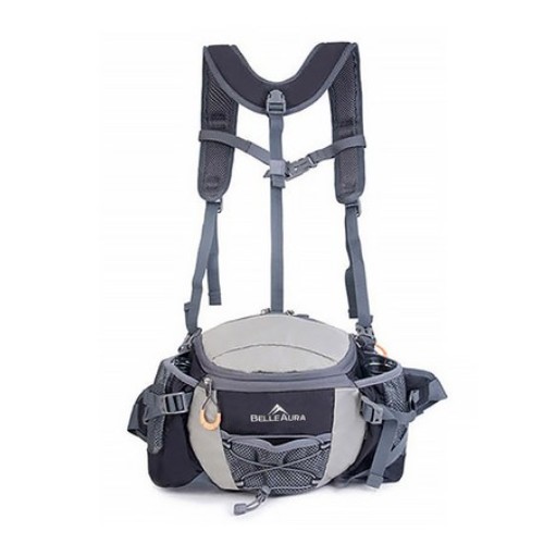 VITALO 배낭형 숄더힙색 6L 블랙_이미지