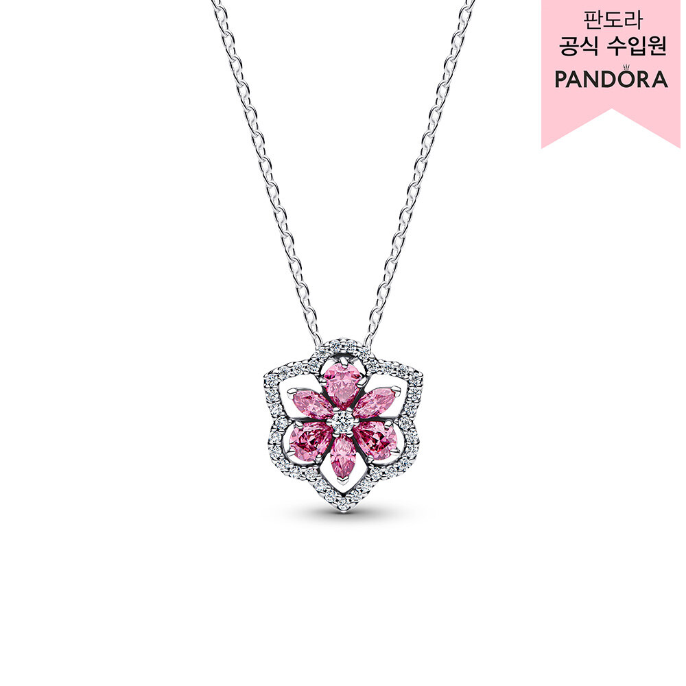 판도라 허바리움 스파클링 핑크 플라워 펜던트 네크리스 394576C01이미지입니다. 누르면 해당 게시물로 새창이동합니다.