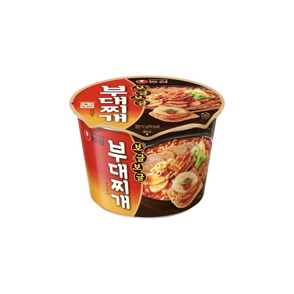 보글보글 부대찌개 큰사발면 92g