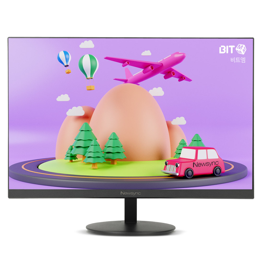 비트엠 Newsync B2410F IPS ZERO 스마트 무결점_이미지