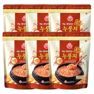 오뚜기 옛날 구수한 끓여먹는 누룽지 240g (6개)