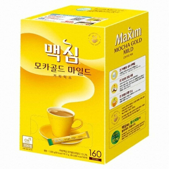 동서식품 맥심 모카골드 마일드 커피믹스 스틱 160개입 (6개)