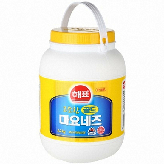 해표 고소한 골드 마요네스 3.2kg (5개)_이미지