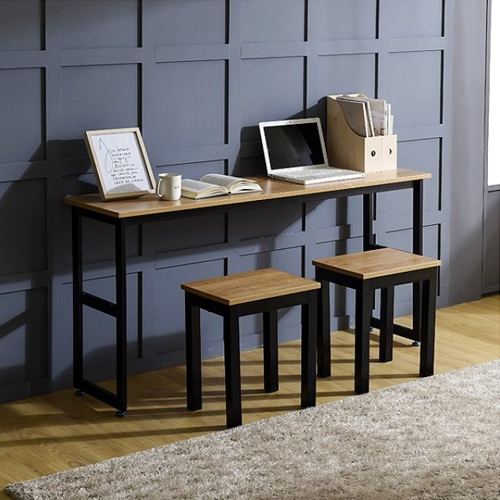 동화속나무 1단 슬림 책상+의자 1인용 세트