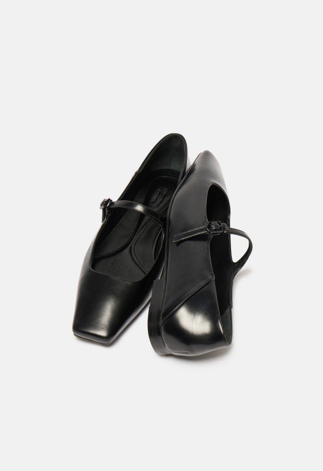 Square mary jane flats DG1DS25011BLK