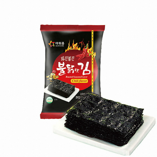 아워홈 전통 불닭맛김 3g (10개)_이미지
