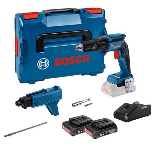 보쉬 GTB 18V-45 + 매거진 GMA55 (2.0Ah, 배터리 2개)_이미지