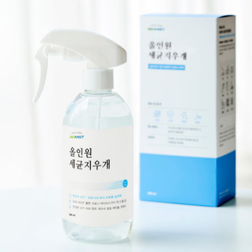 바이오미스트 올인원 세균지우개 뿌리는 소독제 코로나 살균 소독 스프레이 300ml 본품