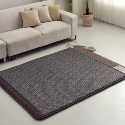 한일의료기 무전자 애쉬그레이 탄소매트 HI-O1 (싱글, 100x200cm)_이미지