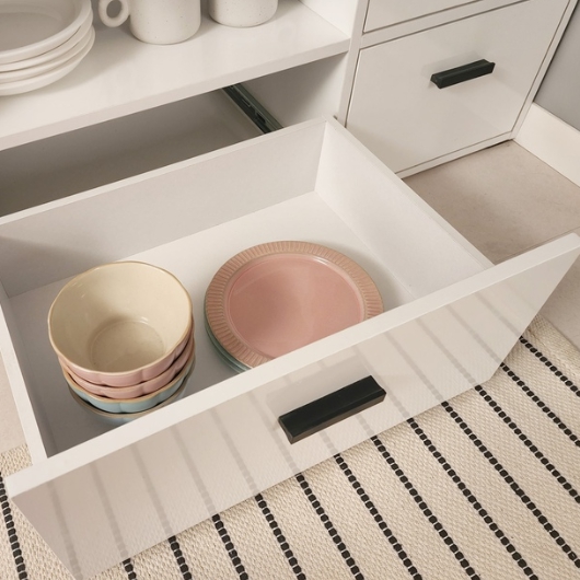 퍼니아트 인조대리석상판 앨런 서랍형 아일랜드 홈바 식탁 1000 (의자별도)_이미지