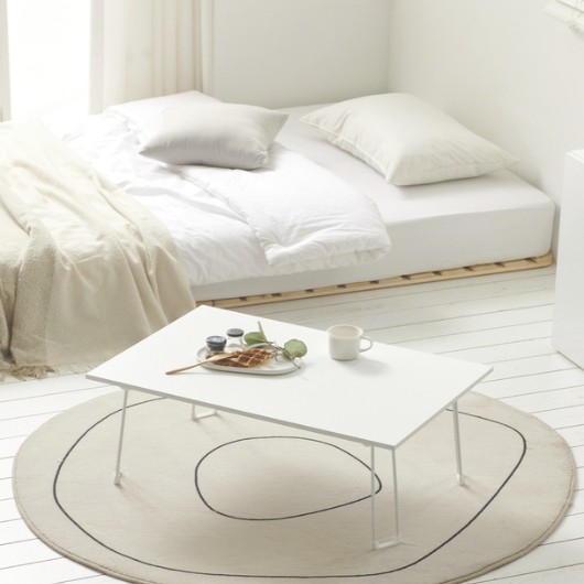 라니퍼니처 블루밍 LPM 다용도 접이식 테이블 (60x48cm)_이미지