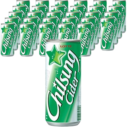롯데칠성음료 칠성사이다 210ml (90개)