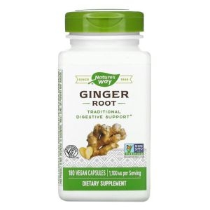 네이쳐스웨이 아이허브 Natures Way 네이처스 웨이 생강 뿌리 550 mg 베지 캡슐 180정 빠른직구