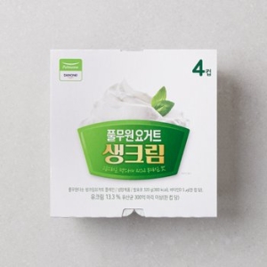 풀무원다논 생크림 요거트 플레인 80g