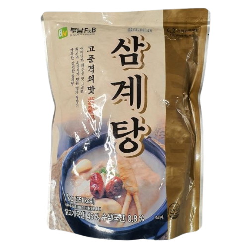 부남에프앤비 삼계탕 1kg이미지입니다. 누르면 해당 게시물로 새창이동합니다.