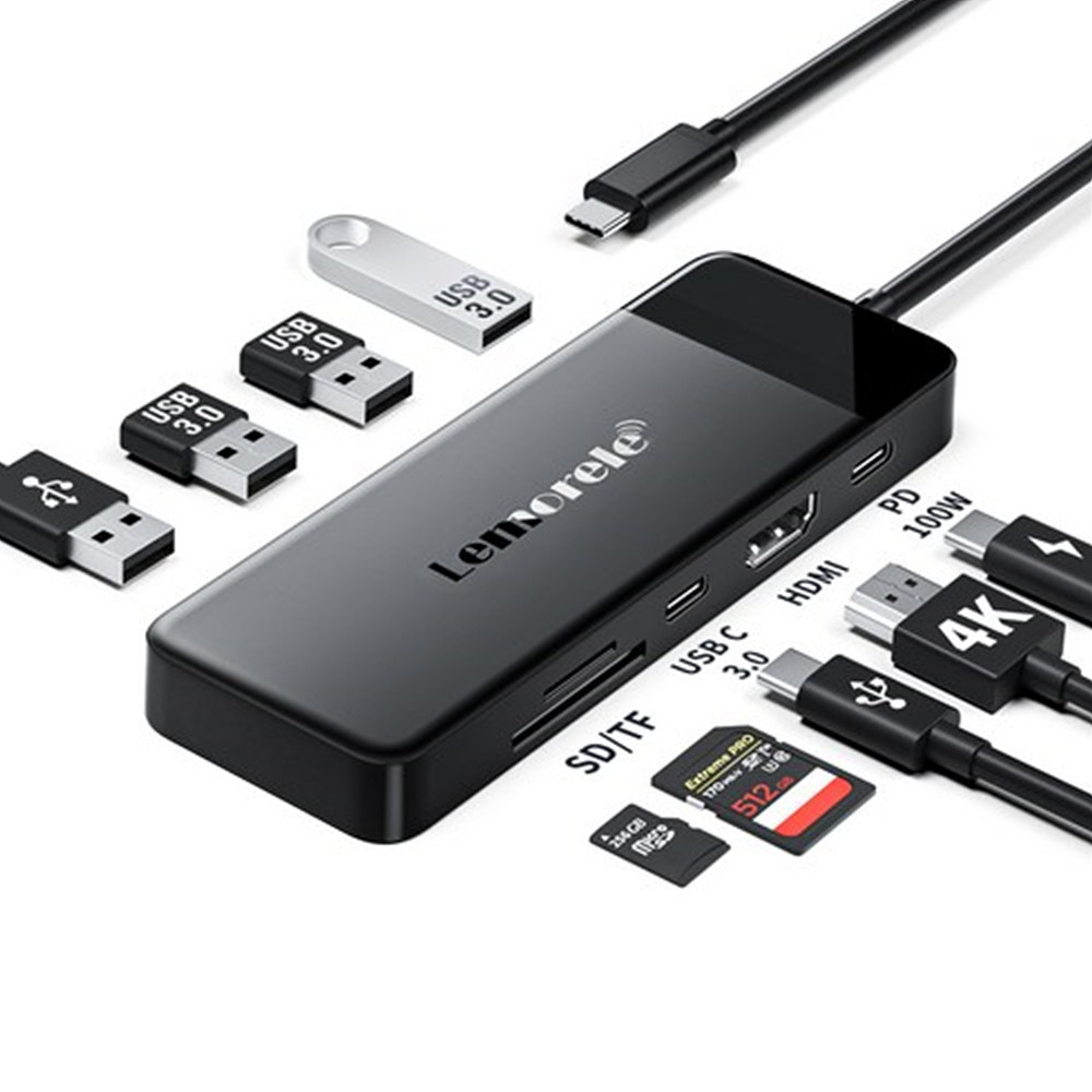 Lemorele TC92 (9포트/Type C) 해외구매_이미지