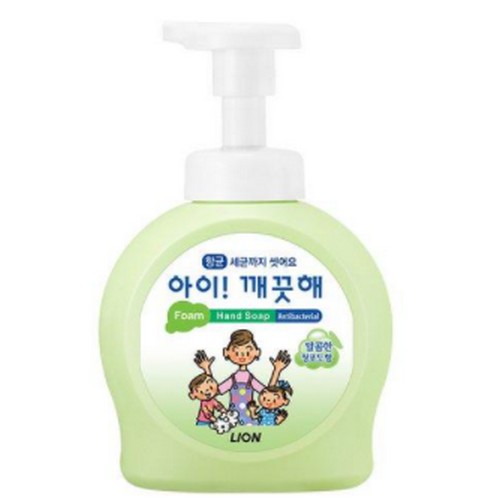 아이깨끗해 폼 핸드솝 청포도향 250ml (3개)_이미지