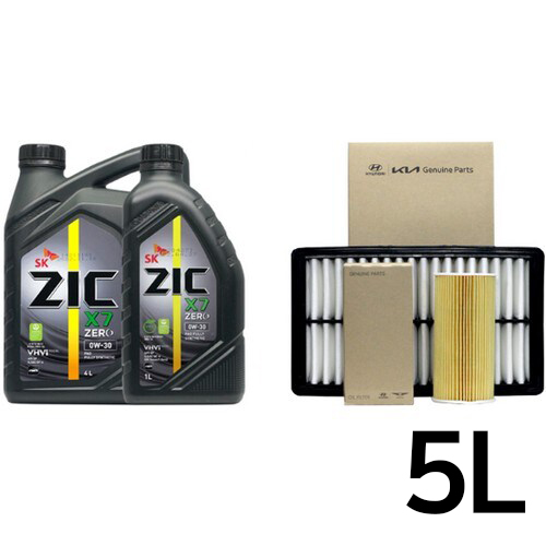 SK엔무브 지크 제로 X7 0W30 5L + 순정필터 현대 쏘나타DN8 2.0 가솔린이미지입니다. 누르면 해당 게시물로 새창이동합니다.