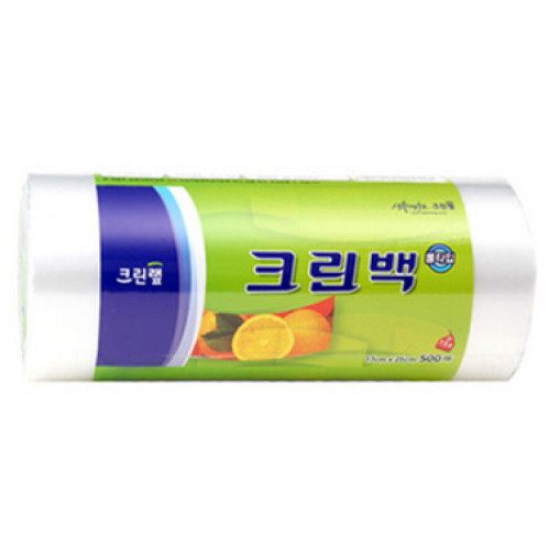 크린랲 크린백 롤타입 17x25cm 500매 (5개(2,500매))