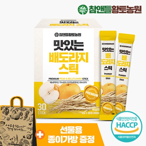 맛있는 배도라지스틱 12g 30포