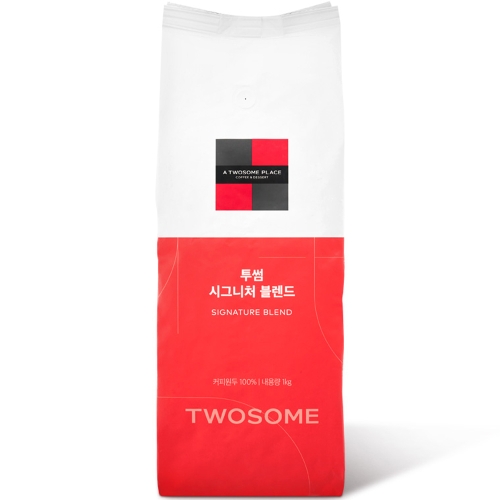 투썸플레이스 시그니처 블랜드 원두 홀빈 분쇄안함 1kg 1개_이미지