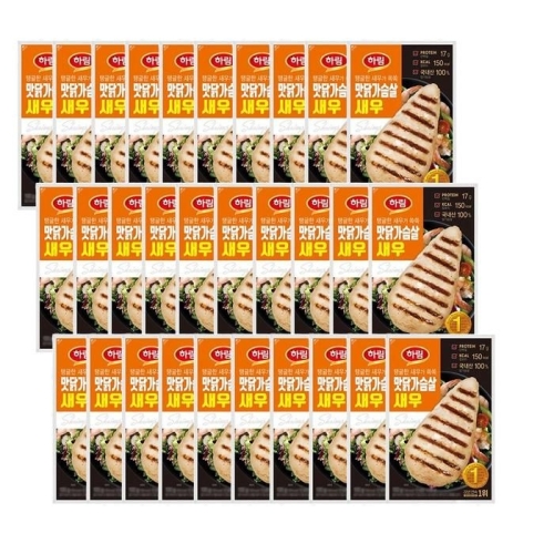 하림 맛닭가슴살  새우 100g (30개)_이미지