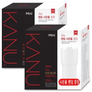 미니 다크 로스트 100Tx2개 +랜덤