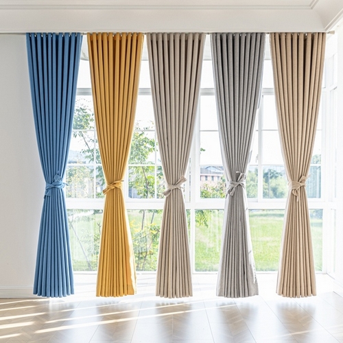 뷰하우스 스위트 코트니 방한 방풍 패딩 누빔 암막 커튼 (특대형, 265x240cm)_이미지