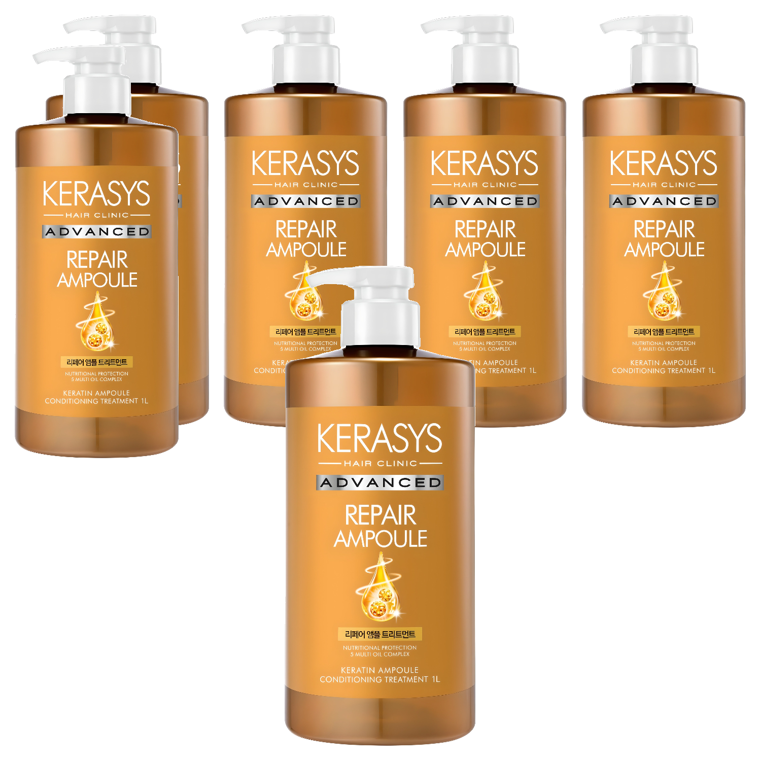 케라시스 라시스 어드밴스드 리페어 앰플 트리트먼트 1000ml (6개)_이미지