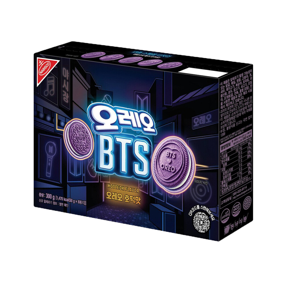 동서식품 오레오 BTS 호떡맛 300g