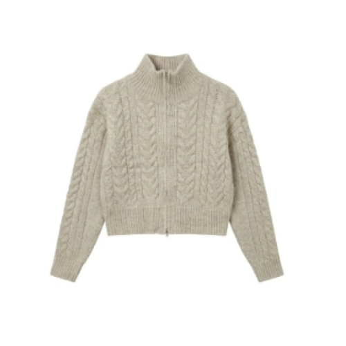 더 칼라 포켓 니트 가디건 OI01CD006