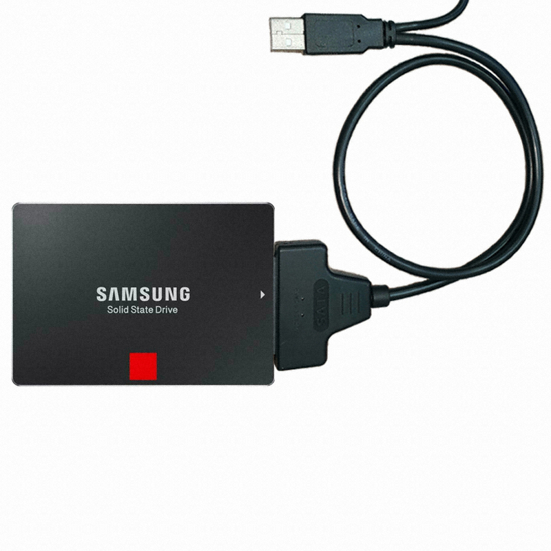 케이엘시스템 KLcom SATA to USB 2.0 컨버터 (KL-STU20)_이미지