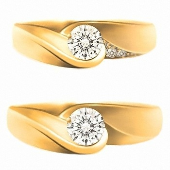 �긮�� 14K ��̿��� 0.3ĳ�� ���̾Ƹ�� Ŀ�ø� ��Ʈ