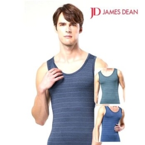  제임스딘 남성 NP인팅 스판 민소매 남자런닝 3매 속옷 WBF670F