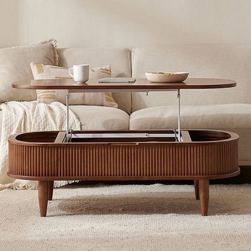 셀린 원목 리프트 테이블 1200 A타입