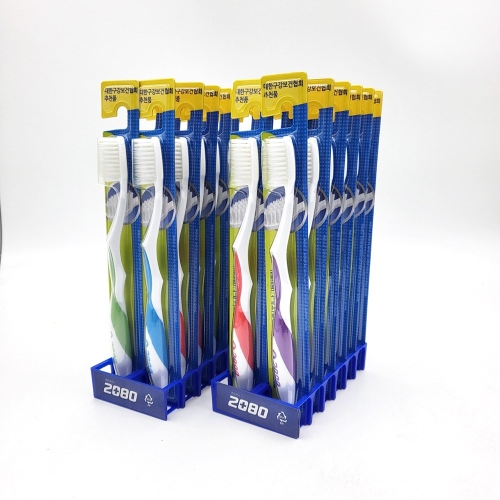 2080 덴탈크리닉 오리지날 미세모 칫솔 (24개)_이미지