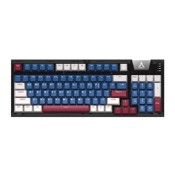 앱코 AKT95 아크 PBT키캡 카일광축 완전방수 컴팩트 게이밍 기계식