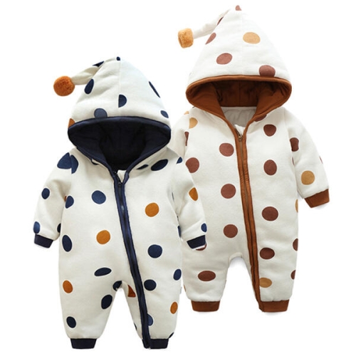 엠케이 겨울용 동글동글 방울 유아방한우주복 59-90 310155