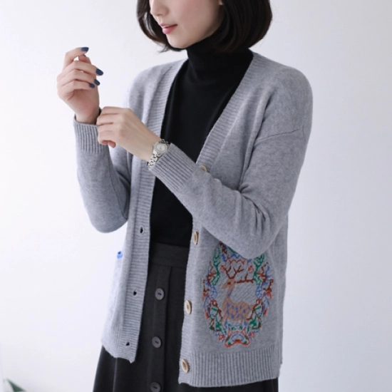  웬디즈갤러리 나르샤 사슴 가디건 GCD114