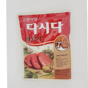 CJ제일제당 백설 다시다 쇠고기 100g (20개)
