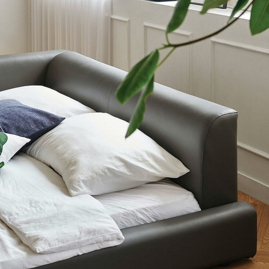 한샘 스테디2 양쪽가드형 패밀리침대 Q+Q (매트별도)_이미지